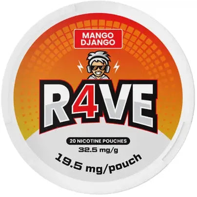 R4VE Mango Django-Nicotine Pouches-SnusBox