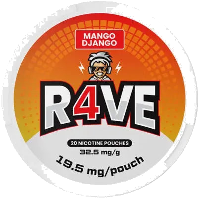 R4VE Mango Django-Nicotine Pouches-SnusBox