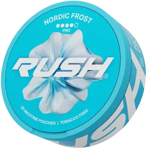RUSH Nordic Frost-Nicotine Pouches-SnusBox