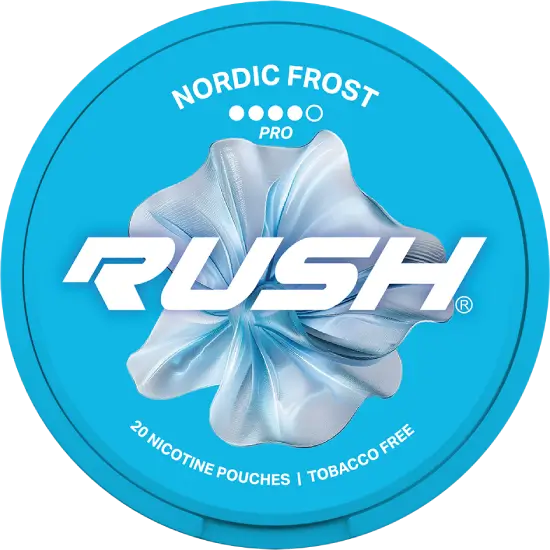 RUSH Nordic Frost-Nicotine Pouches-SnusBox
