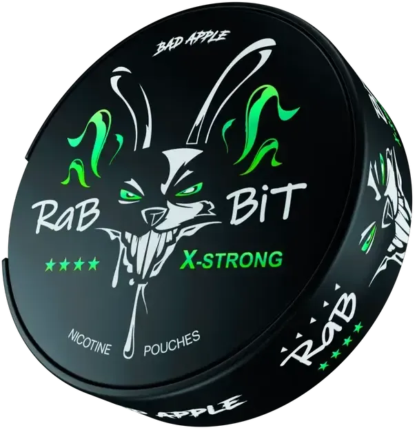 Rabbit Bad Apple-Nicotine Pouches-SnusBox