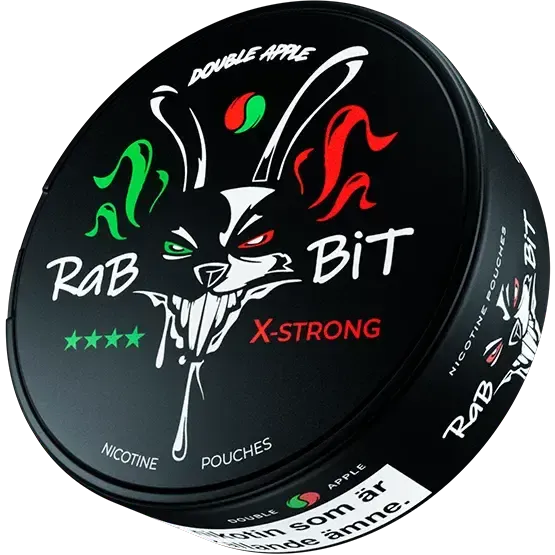 Rabbit Double Apple-Nicotine Pouches-SnusBox