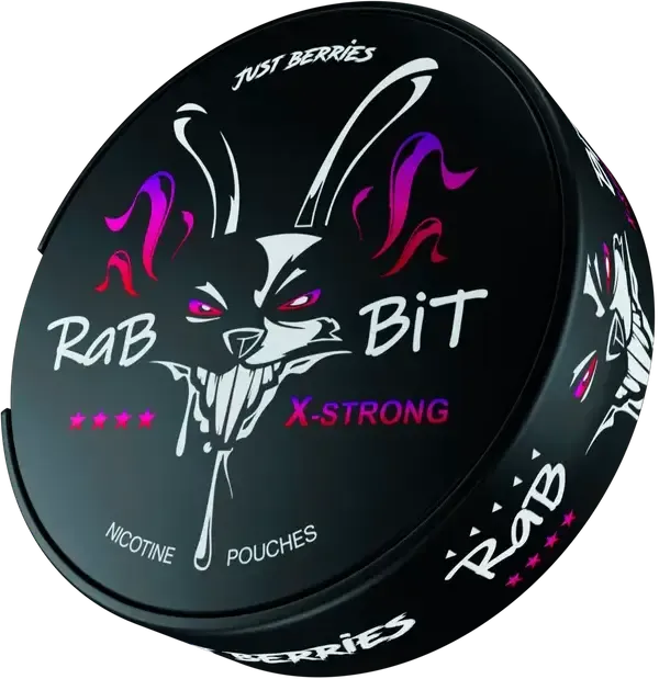 Rabbit Just Berries-Nicotine Pouches-SnusBox