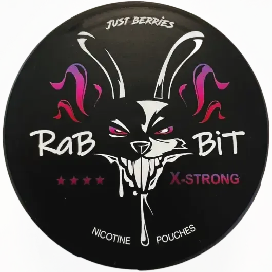 Rabbit Just Berries-Nicotine Pouches-SnusBox