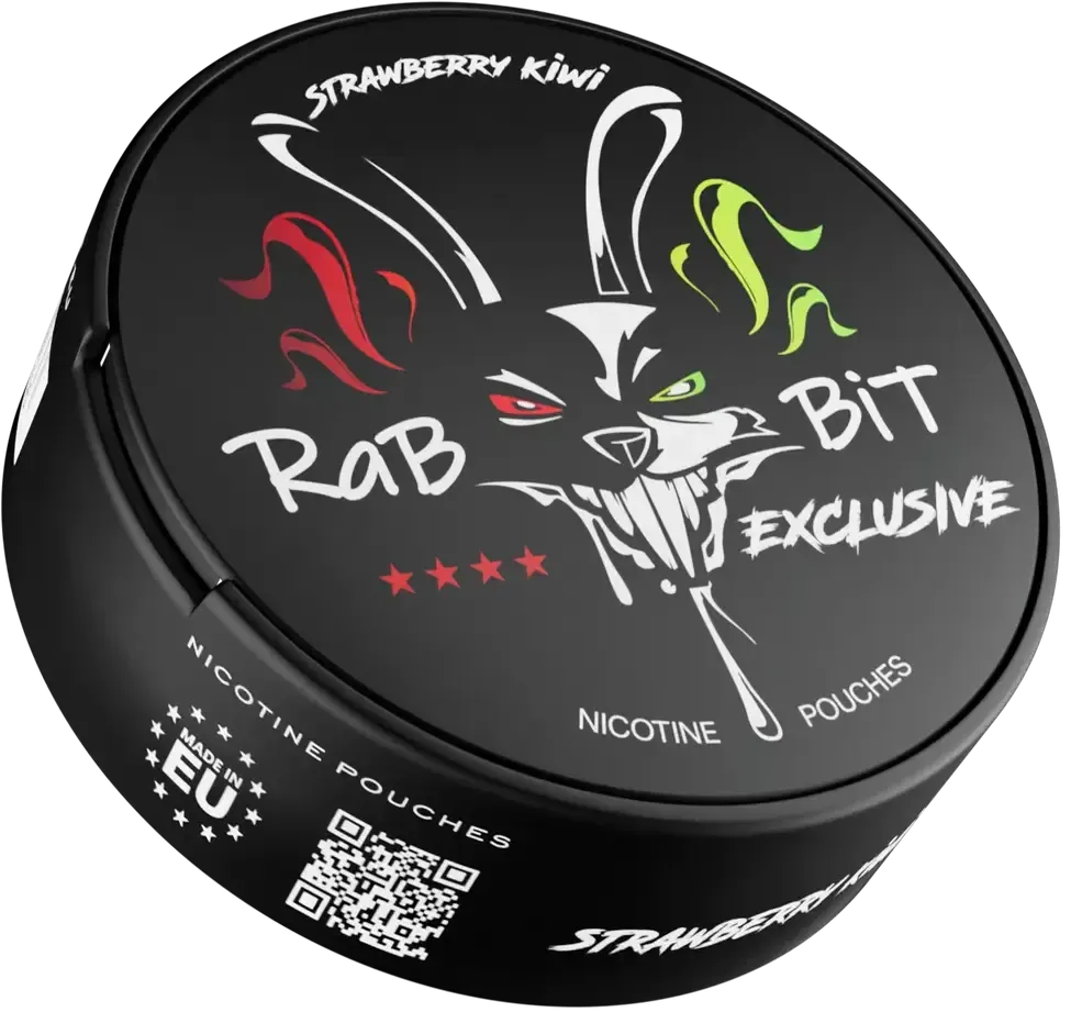 Rabbit Strawberry Kiwi-Nicotine Pouches-SnusBox