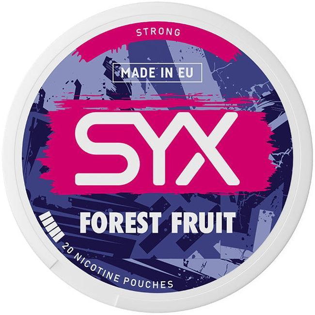 SYX Forest Fruit Strong-Nicotine Pouches-SnusBox