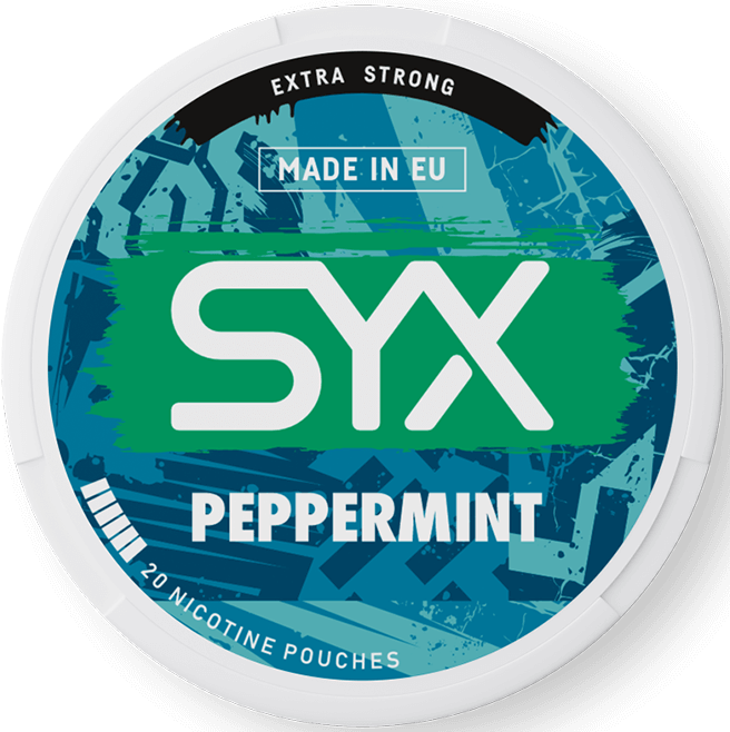 SYX Peppermint Extra Strong-Nicotine Pouches-SnusBox