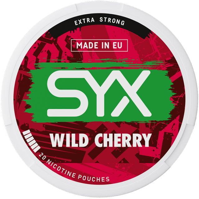 SYX Wild Cherry Extra Strong-Nicotine Pouches-SnusBox
