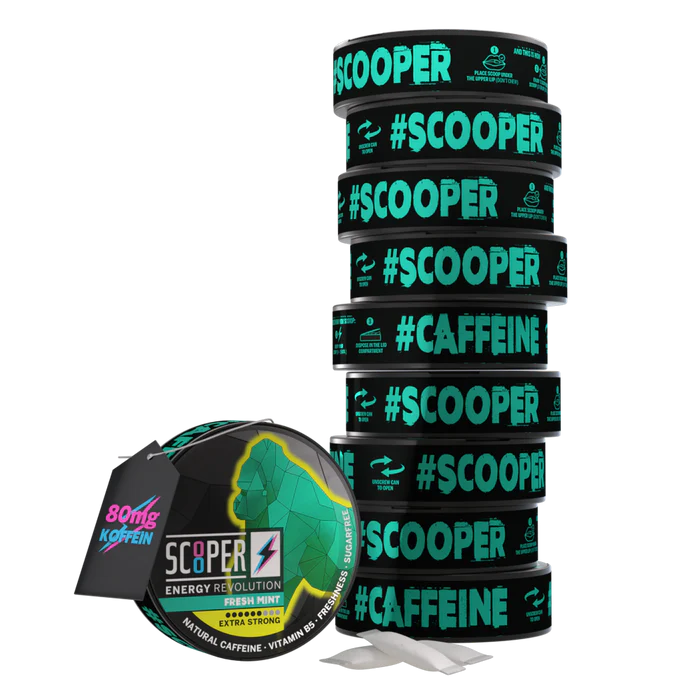 Scooper Energy Fresh Mint – Snusbox