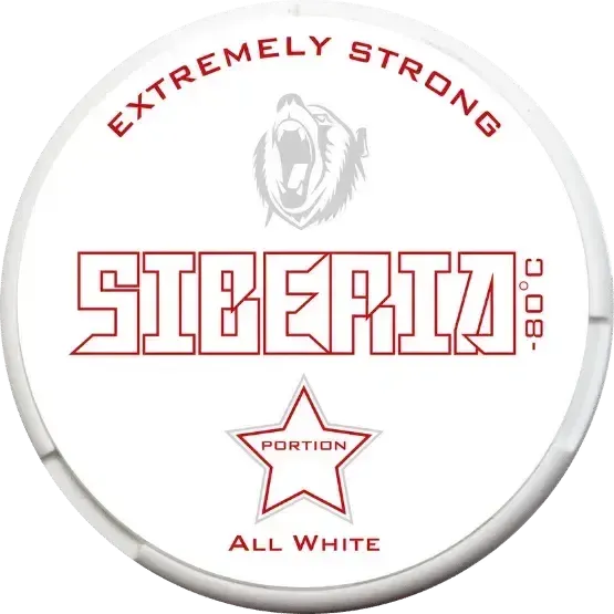 Siberia All White Portion – Snusbox
