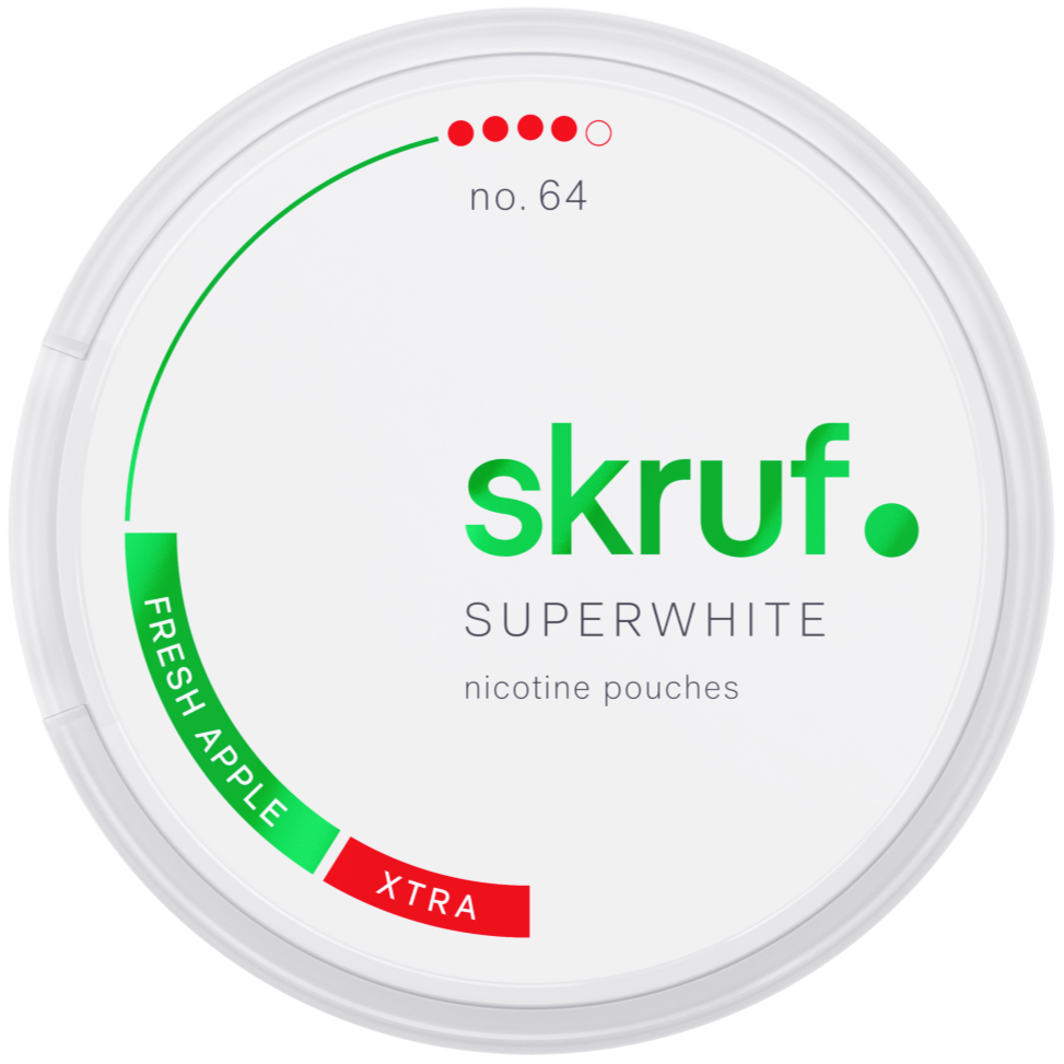 Skruf Superwhite Fresh Apple – Snusbox