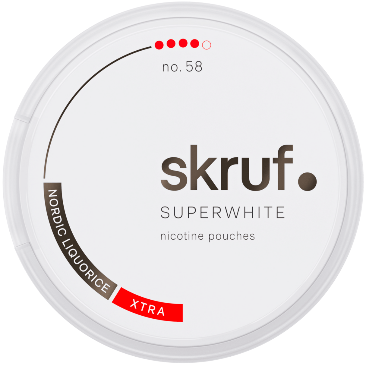 Skruf Superwhite Nordic No.58 – Snusbox