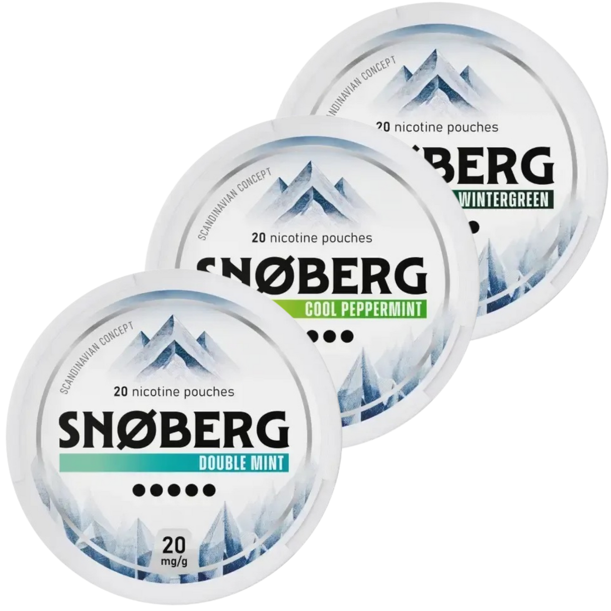 Snøberg Mint Mix-Pack
