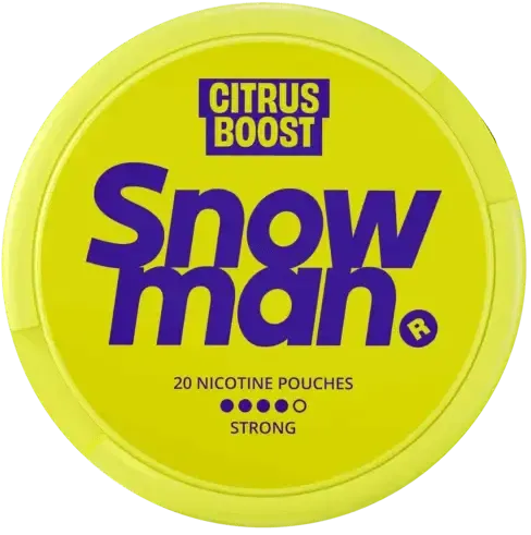Snowman Citrus Boost 12mg-Nicotine Pouches-SnusBox