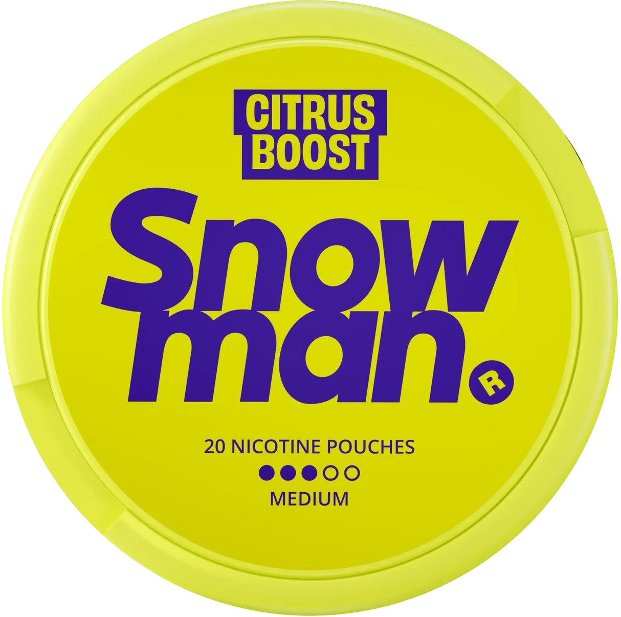 Snowman Citrus Boost 9mg-Nicotine Pouches-SnusBox