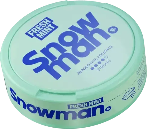 Snowman Fresh Mint 12mg-Nicotine Pouches-SnusBox