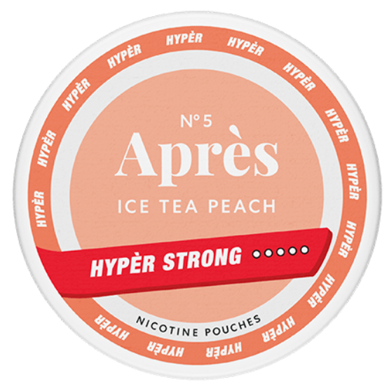 Après Ice Tea Peach Hyper Strong – Snusbox