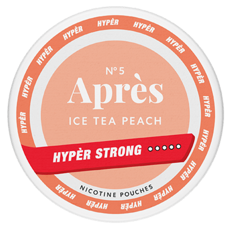 Après Ice Tea Peach Hyper Strong – Snusbox