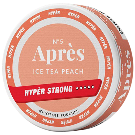 Après Ice Tea Peach Hyper Strong – Snusbox