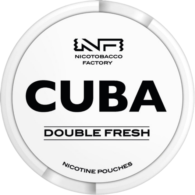 Cuba White Double Fresh – Snusbox