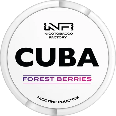 Cuba White Forest Berries – Snusbox