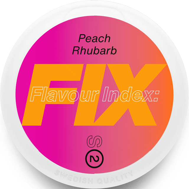 Fix Peach Rhubarb – Snusbox