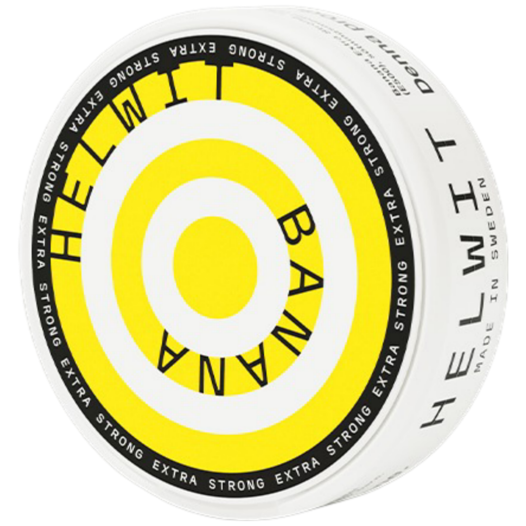 Helwit Banana Extra Strong – Snusbox