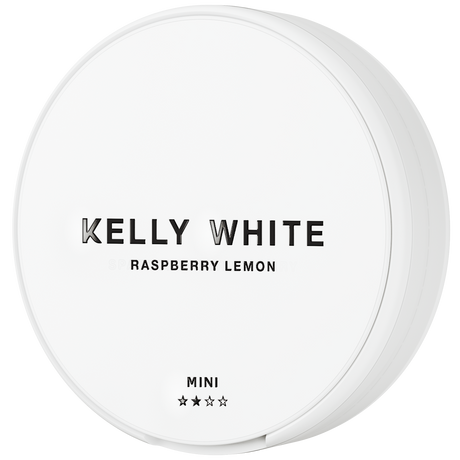 Kelly White Raspberry Lemon Mini – Snusbox