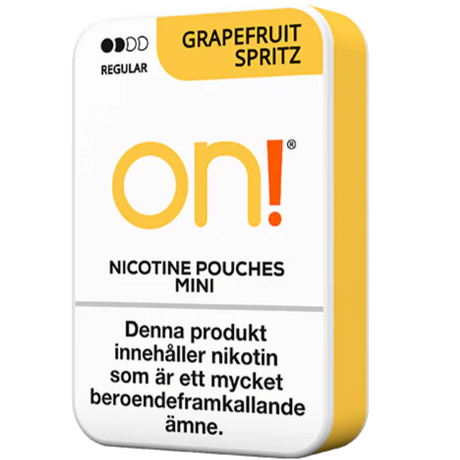 On! Grapefruit Spritz 3mg – Snusbox