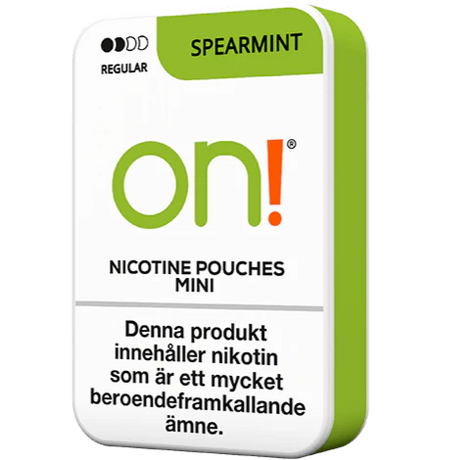 On! Spearmint 3mg – Snusbox
