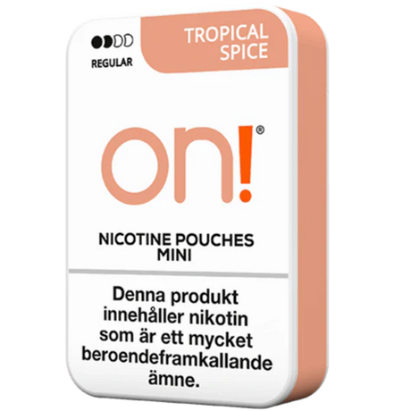 On! Tropical Spice 3mg – Snusbox