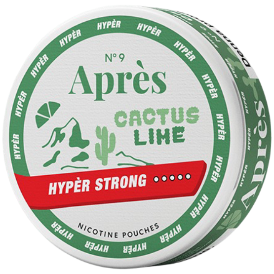 Après Cactus Lime Hyper Strong – Snusbox