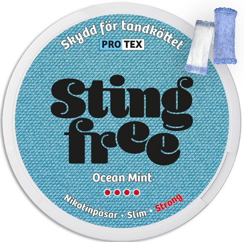 Stingfree Ocean Mint – Snusbox