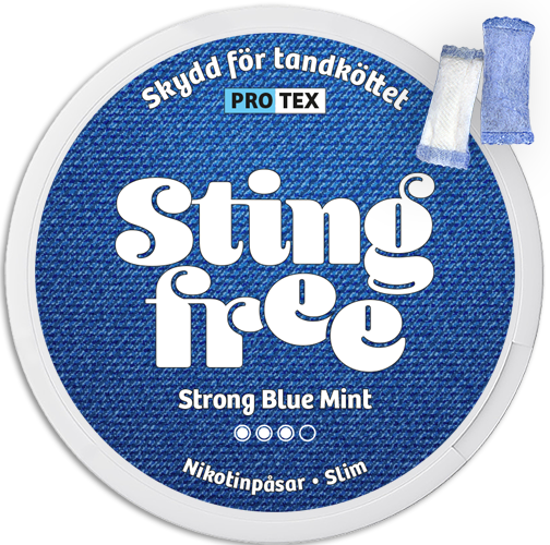 Stingfree Strong Blue Mint – Snusbox
