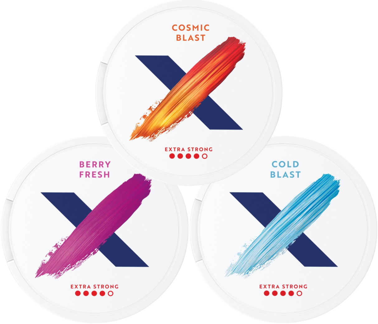 X Extra Strong Mix-Pack