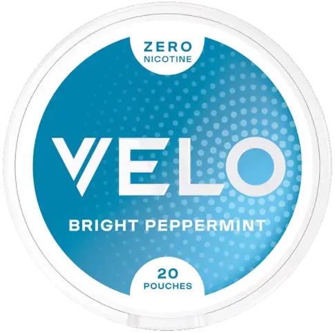VELO Bright Peppermint Zero-Nicotine free-SnusBox