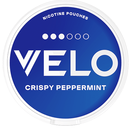 VELO Crispy Peppermint-Nicotine Pouches-SnusBox