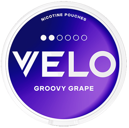VELO Groovy Grape Mini-Nicotine Pouches-SnusBox