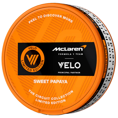 VELO McLaren Sweet Papaya – Snusbox