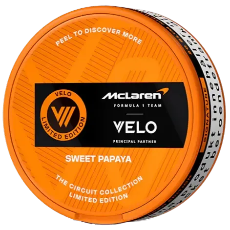 VELO McLaren Sweet Papaya – Snusbox