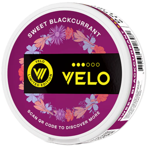 VELO Midsummer Sweet Blackcurrant – Snusbox