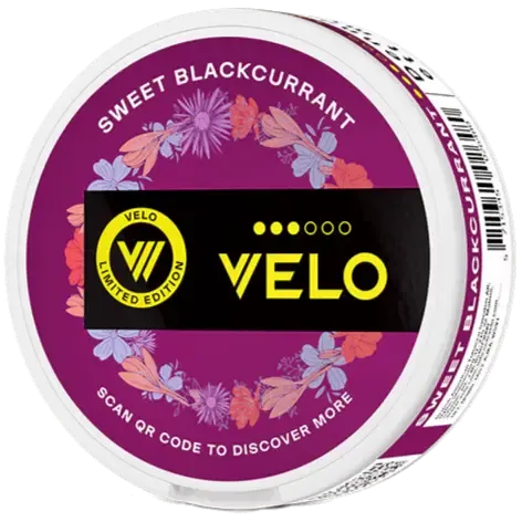 VELO Midsummer Sweet Blackcurrant – Snusbox