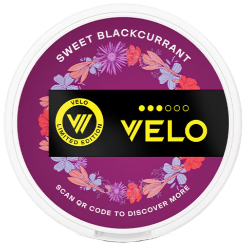 VELO Midsummer Sweet Blackcurrant – Snusbox