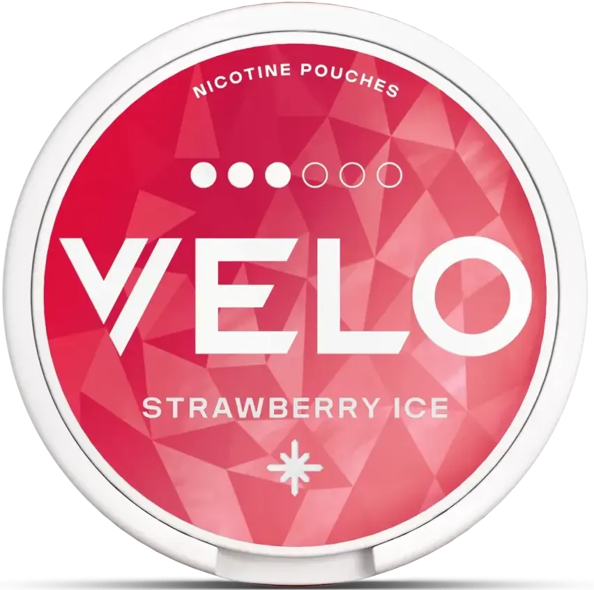 VELO Strawberry Ice-Nicotine Pouches-SnusBox