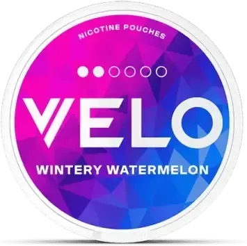 VELO Wintery Watermelon Mini-Nicotine Pouches-SnusBox