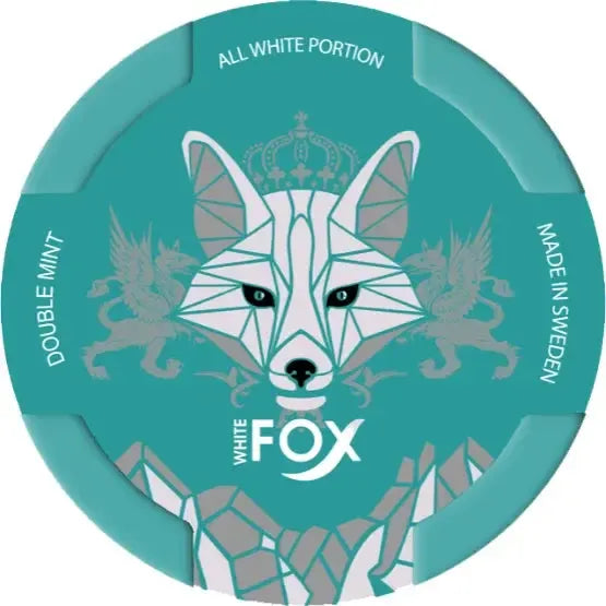 White Fox Double Mint – Snusbox