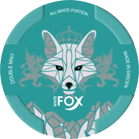 White Fox Double Mint – Snusbox