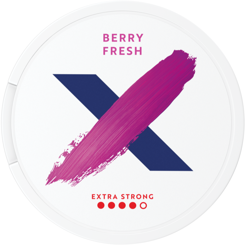 X Berry Fresh Extra Strong – Snusbox