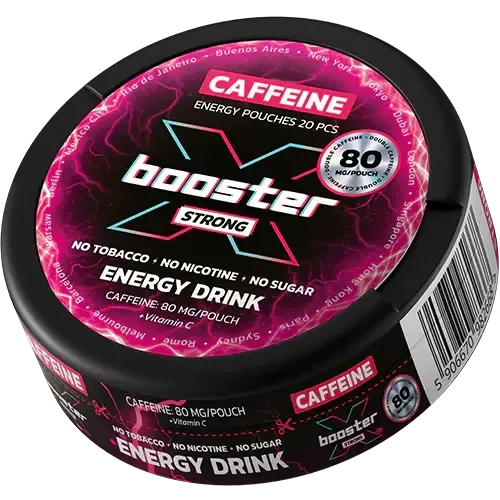 X-Booster Energy Drink 80 mg – Snusbox