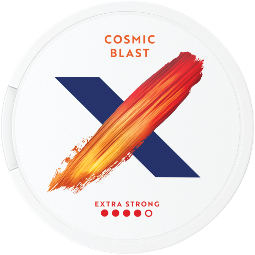 X Cosmic Blast Extra Strong – Snusbox